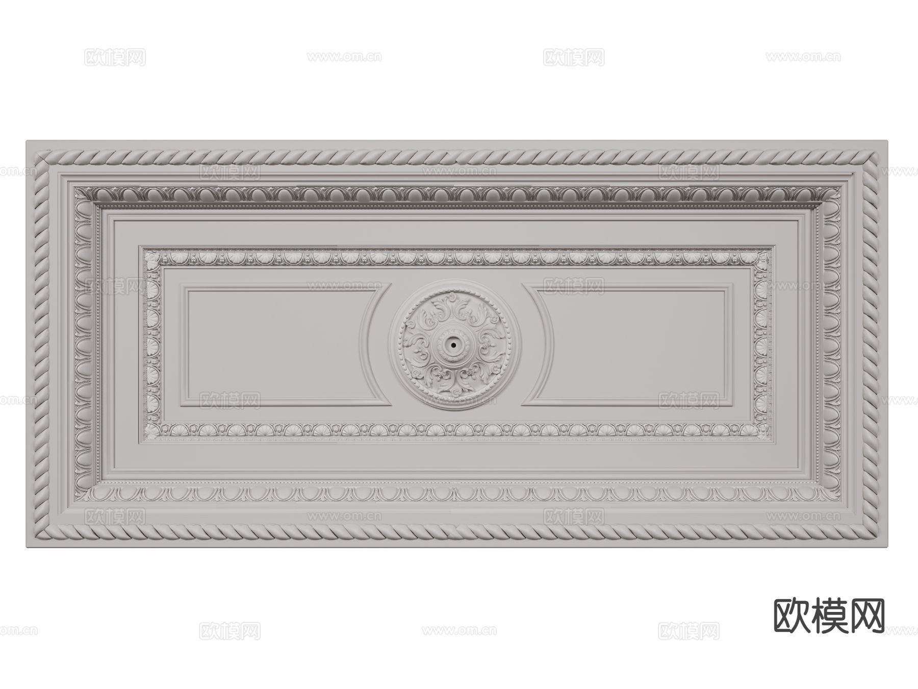 法式天花吊顶 大厅吊顶 走廊吊顶 楼梯间吊顶3d模型下载