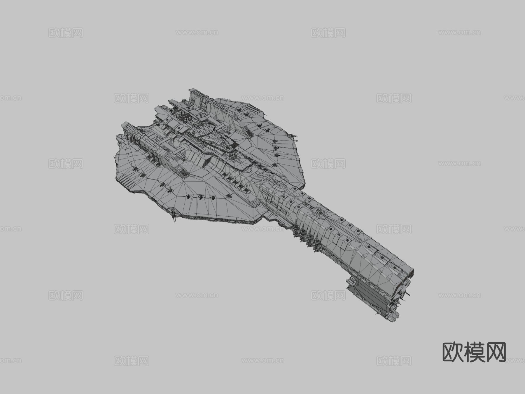 Keldabe级战列舰 宇宙飞船su模型