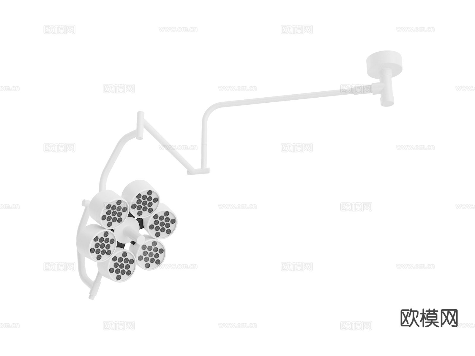 医疗灯 手术无影灯 医疗器械3d模型