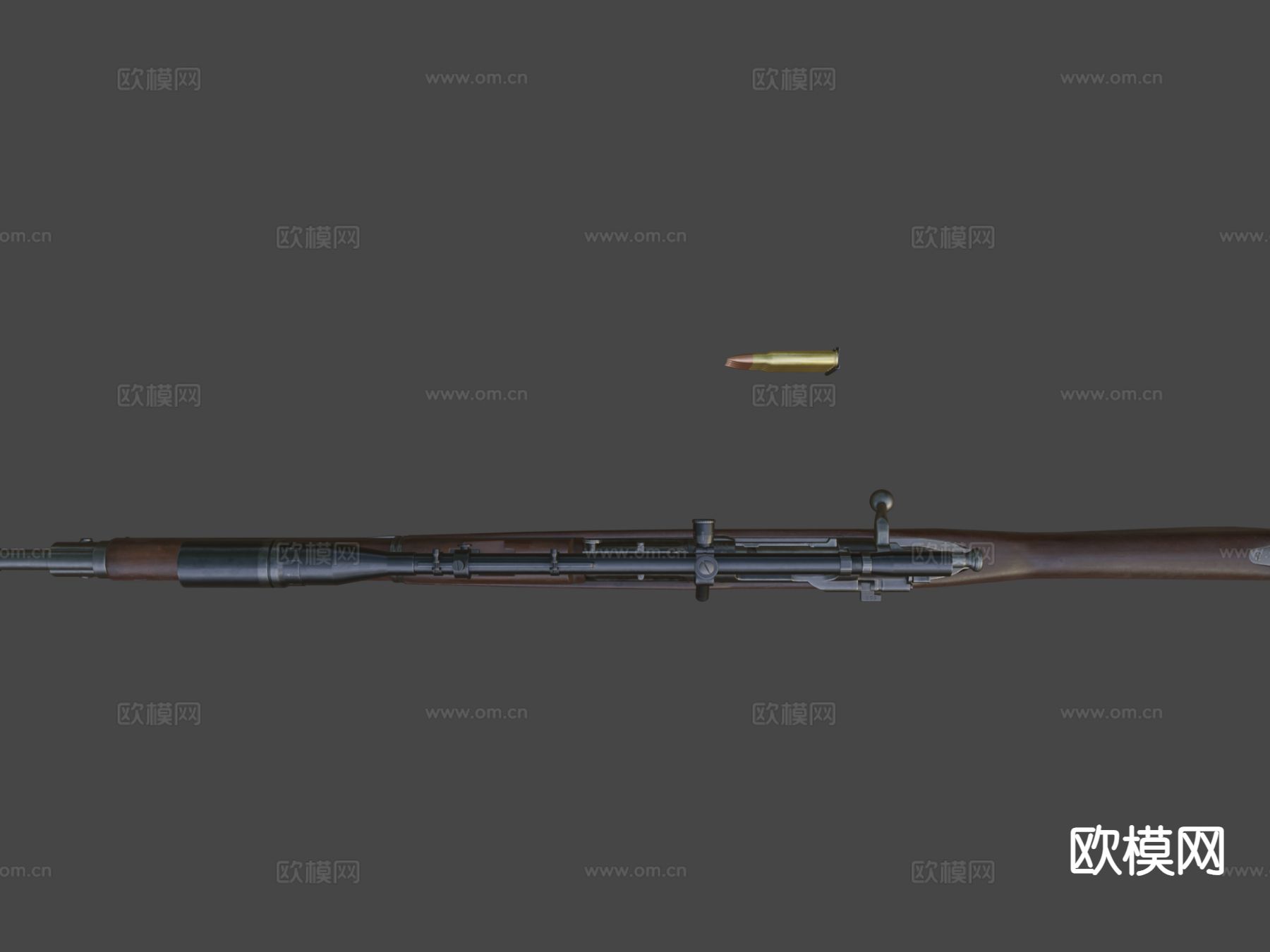 M1903A3狙击步枪su模型