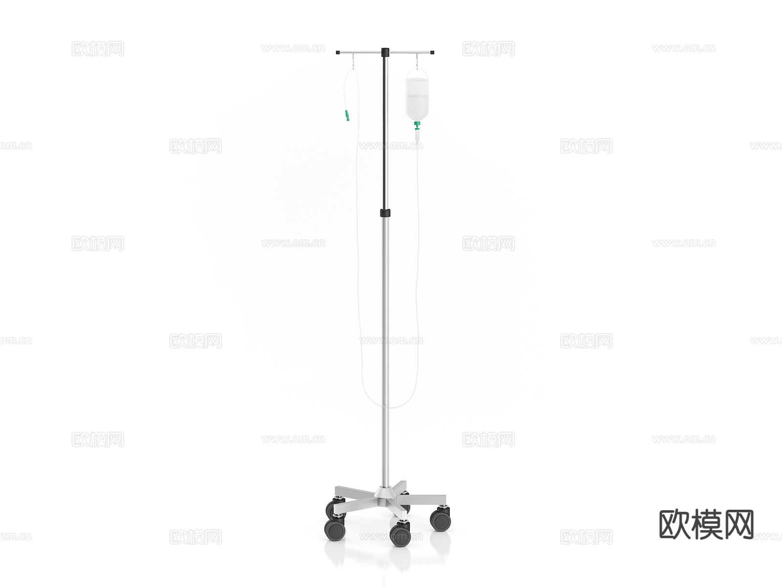 输液架 医疗器械3d模型