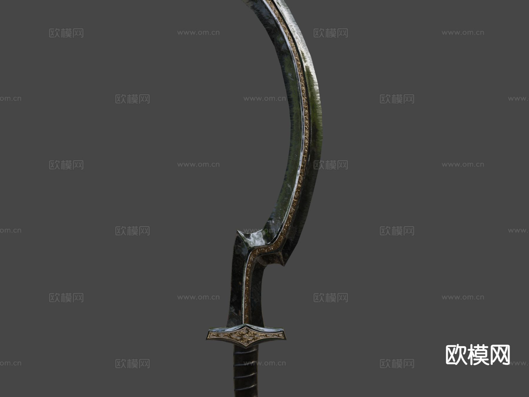 埃及Khopesh-钢版刀su模型下载（渲染图7）