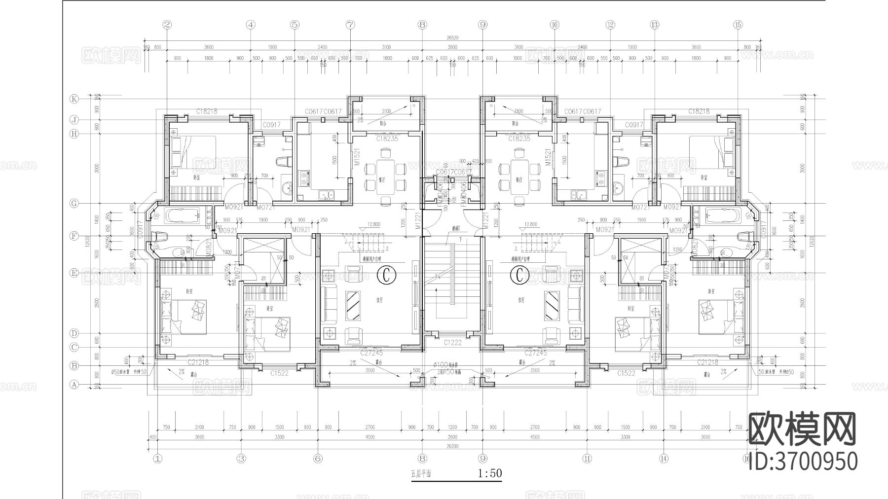 高层建筑 联排建筑 别墅建筑 小区建筑cad施工图