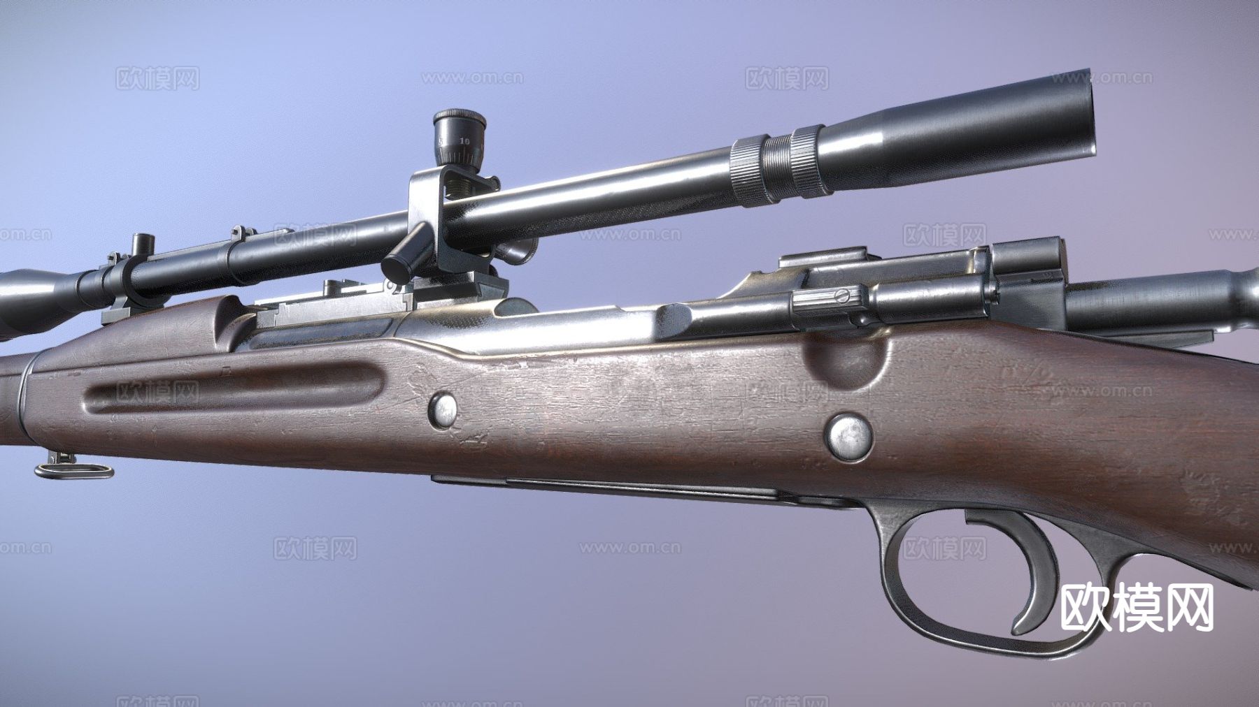 M1903A3狙击步枪su模型