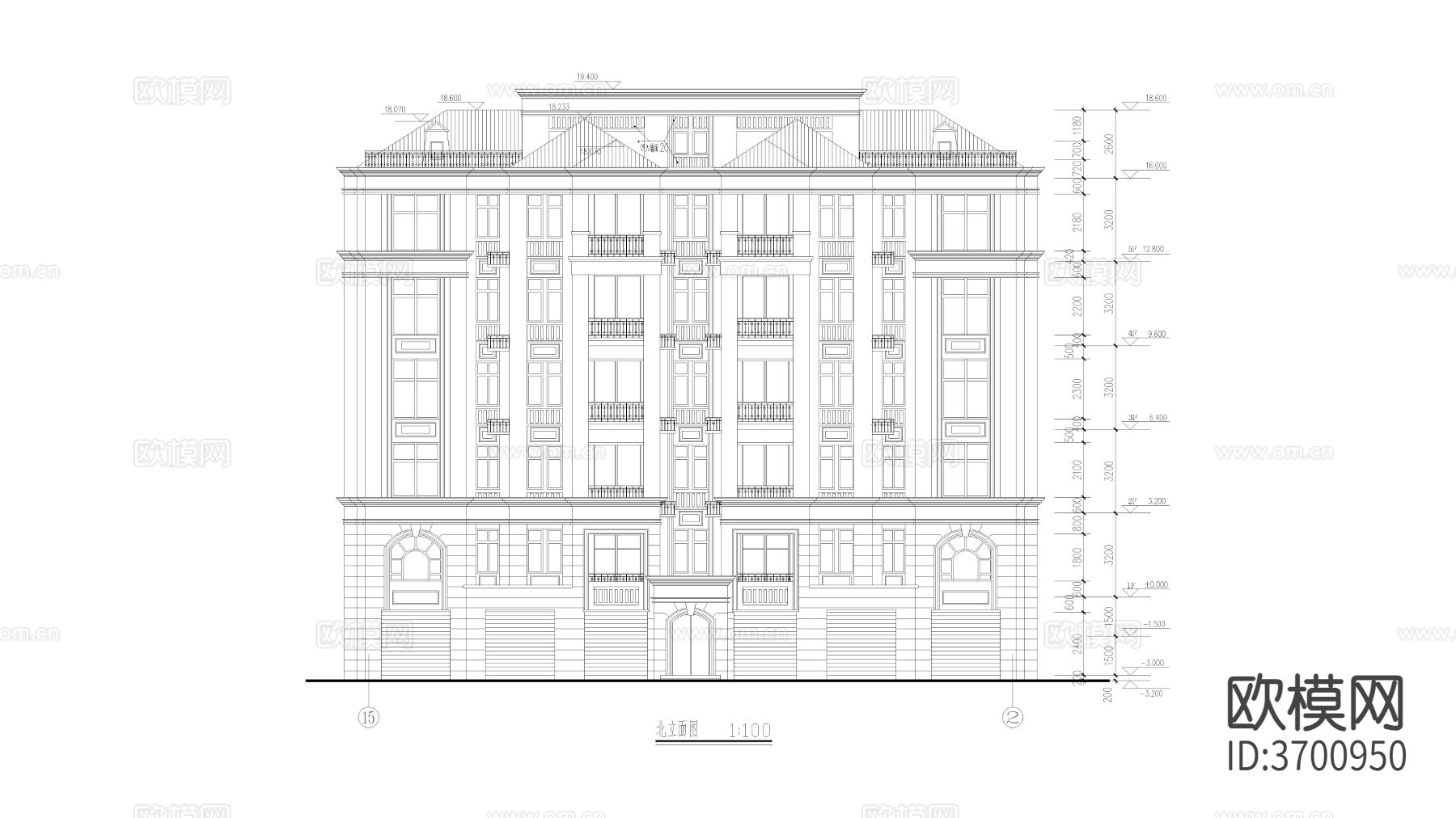 高层建筑 联排建筑 别墅建筑 小区建筑cad施工图