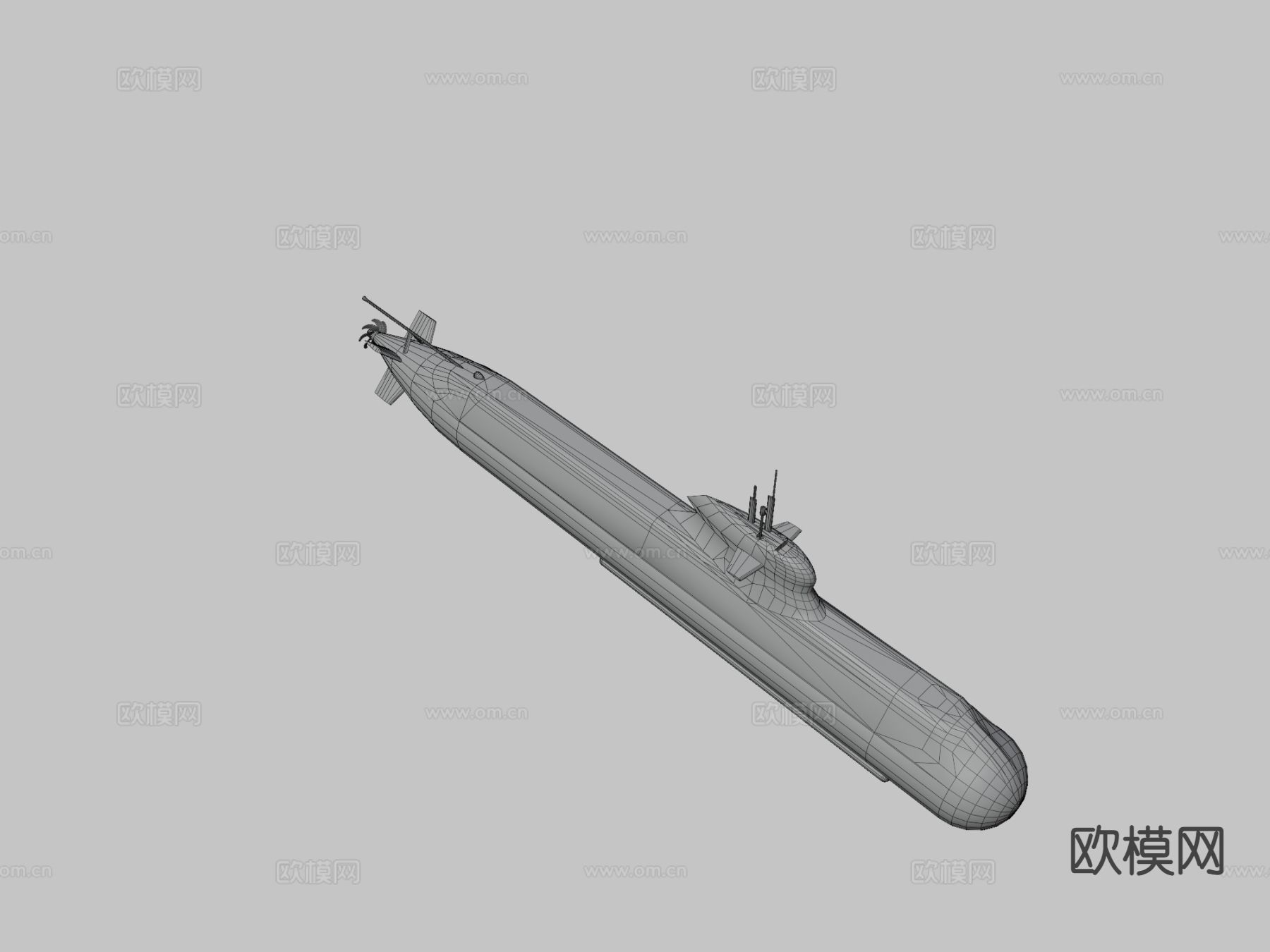 潜水艇 核潜艇su模型