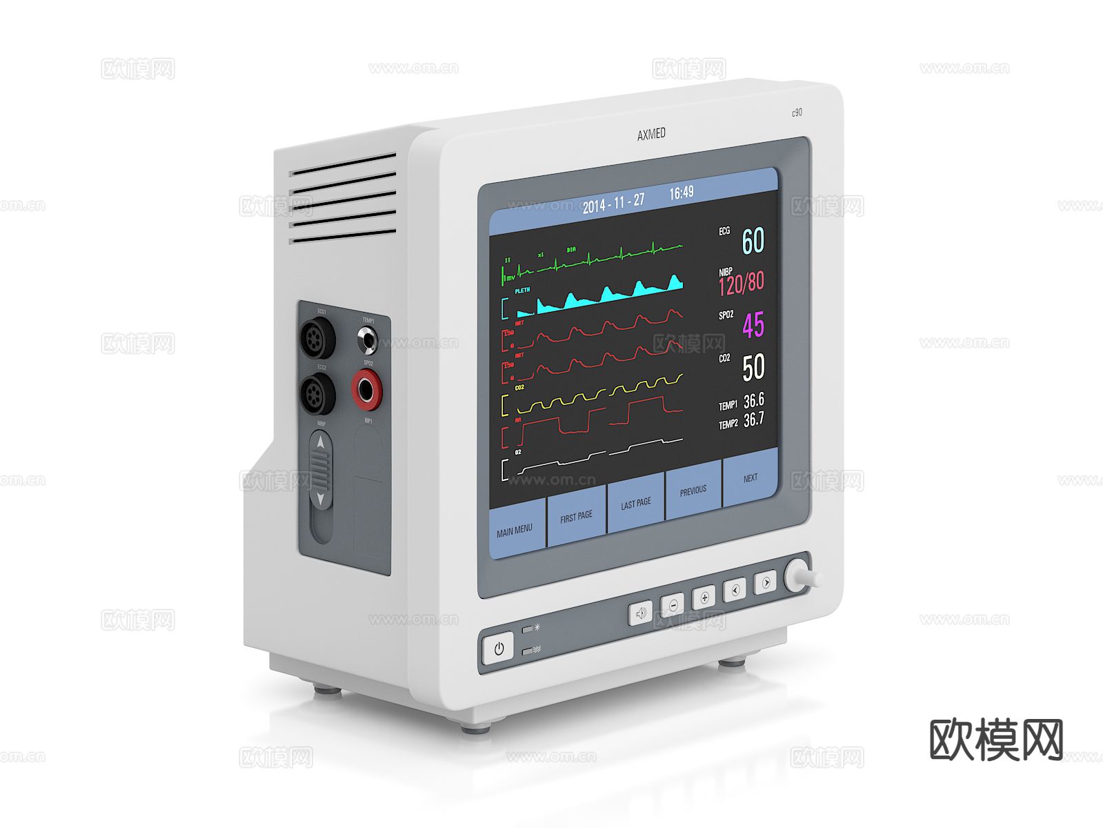 医疗器械 仪器表3d模型