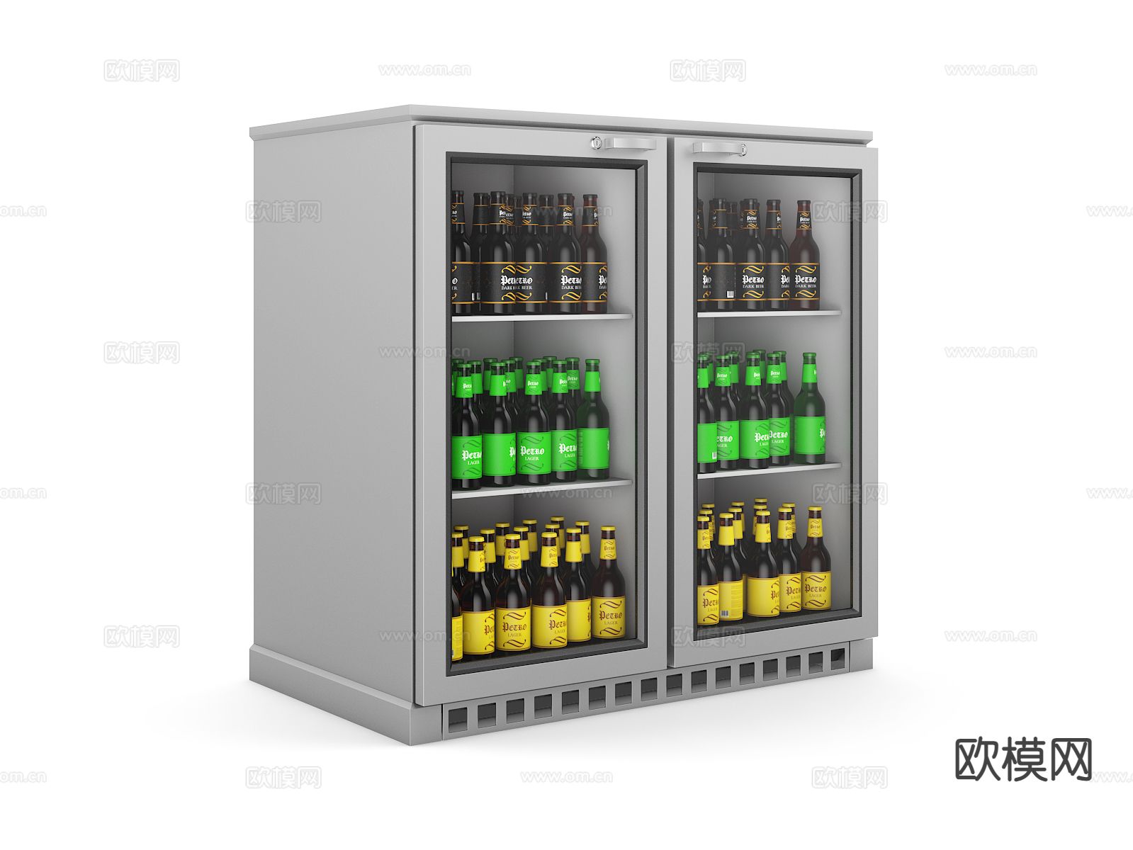 冰箱冰柜 保鲜柜 冷藏柜3d模型下载