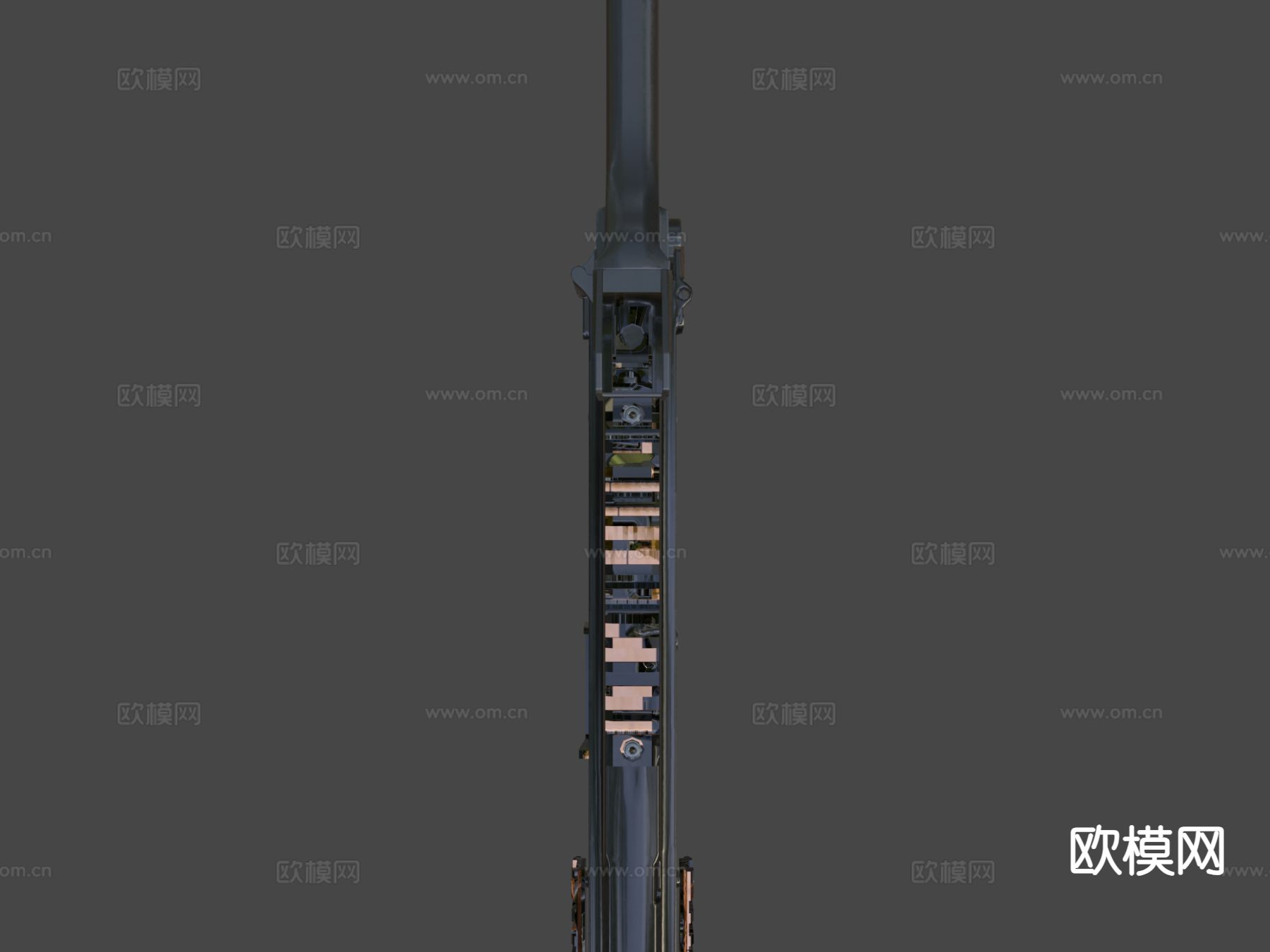 冲锋枪 枪支su模型下载（渲染图5）
