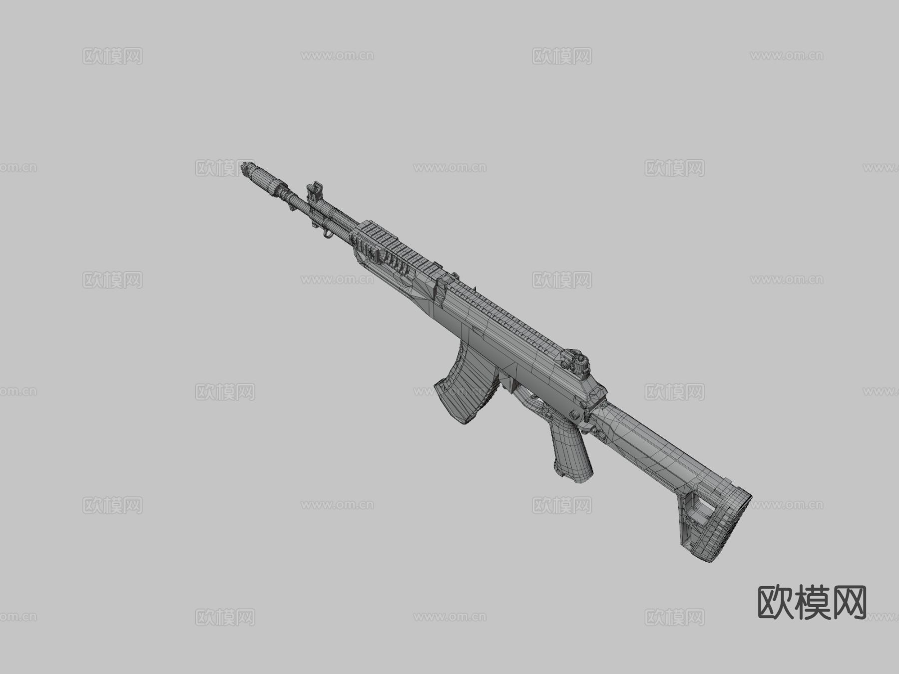 AK-12步枪 枪支 枪械su模型