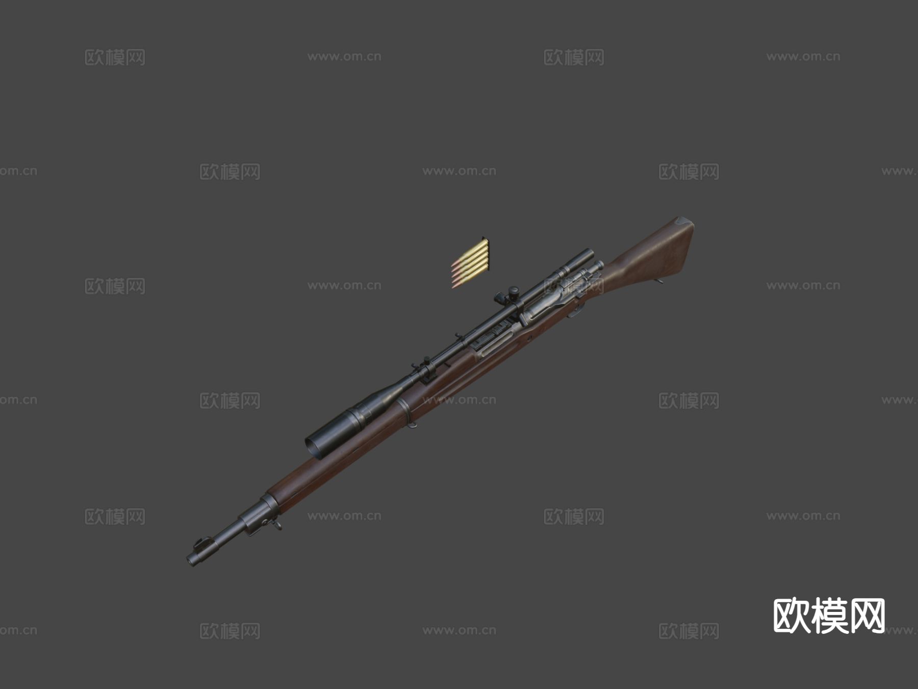 M1903A3狙击步枪su模型