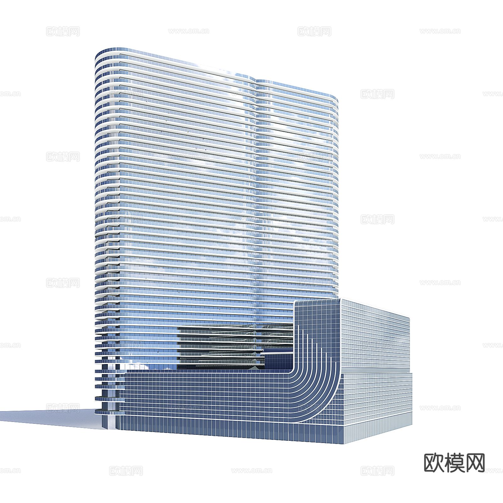 大楼建筑 办公楼外观3d模型