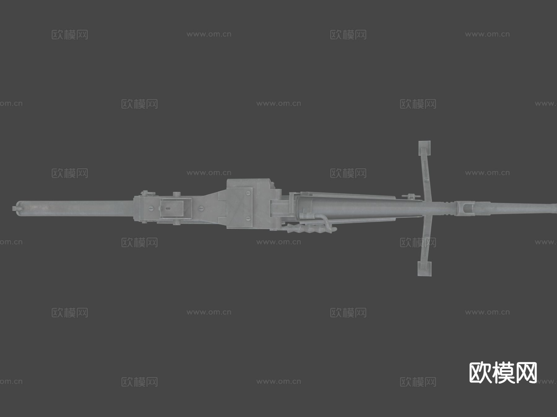 轻机枪 枪支 枪械su模型下载（渲染图6）