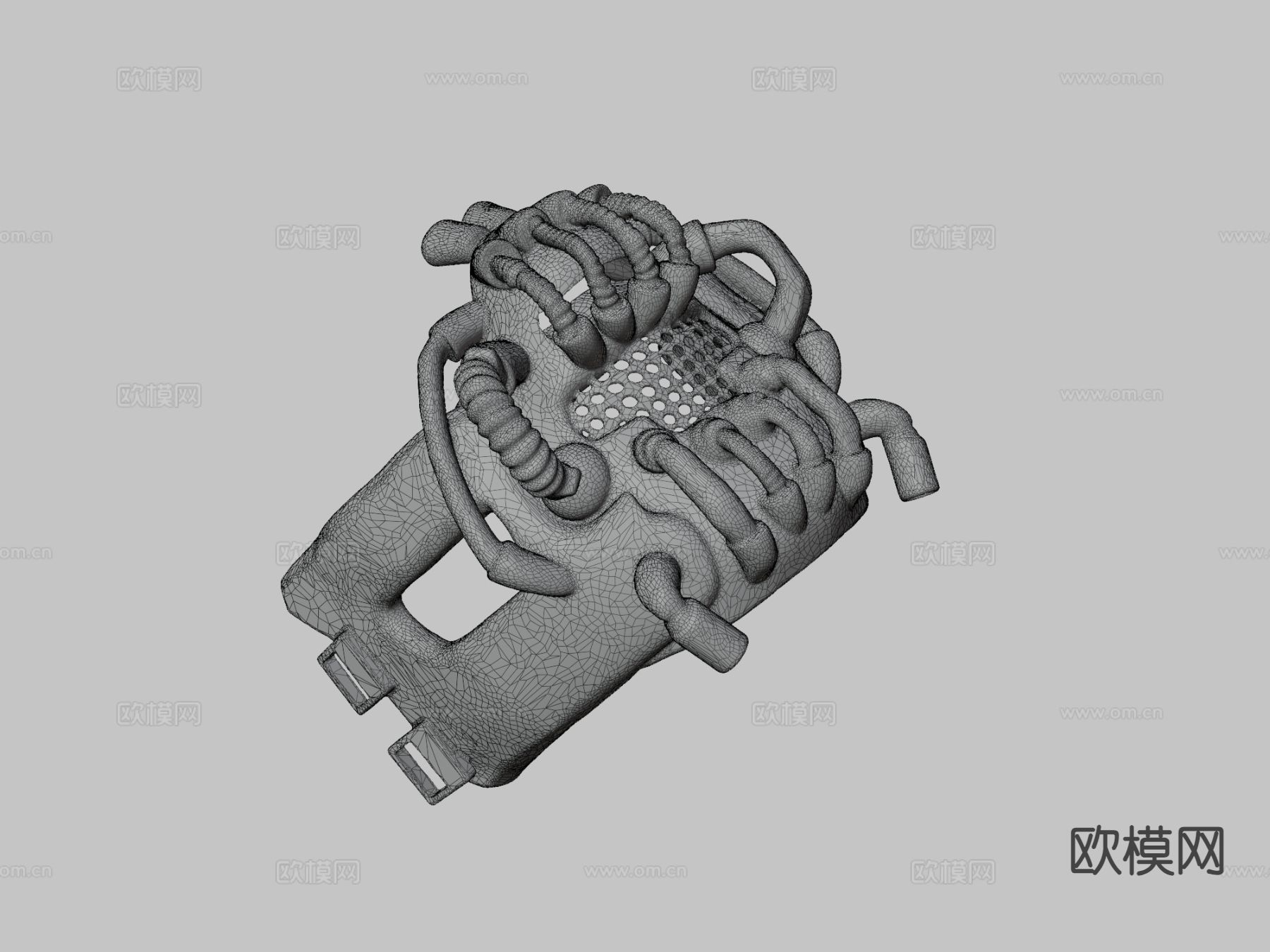 蝙蝠侠 隔离面具su模型