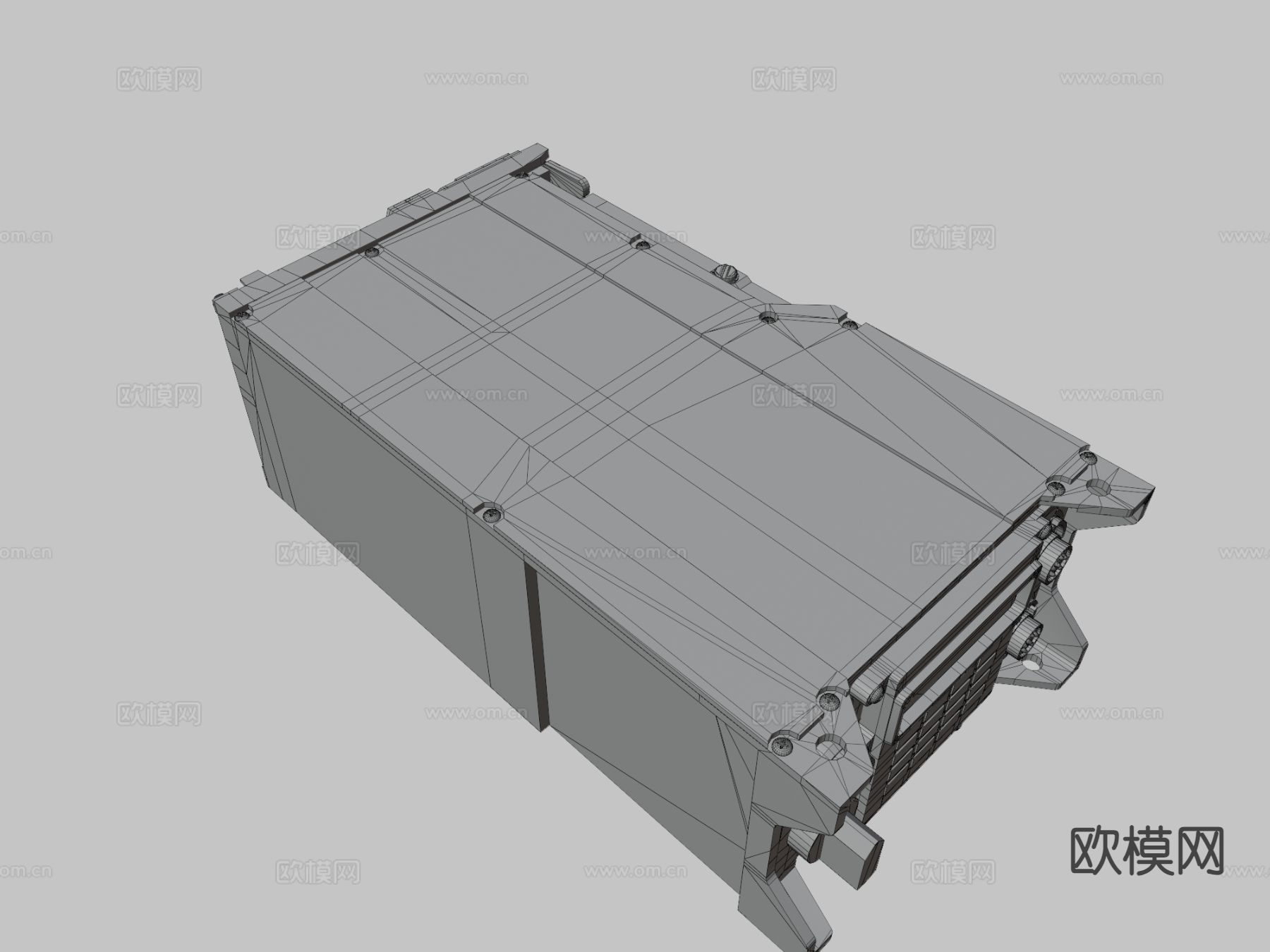 RT-1523 军用无线电 电报机su模型