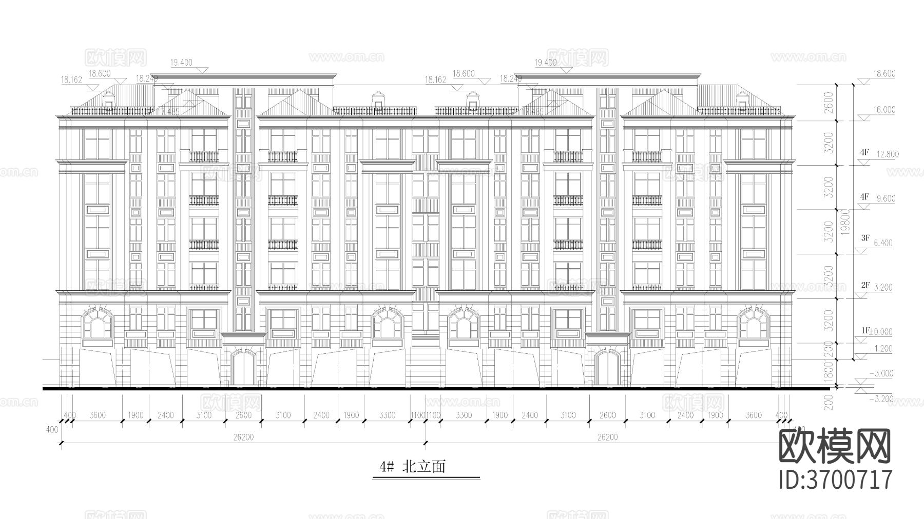 高层建筑 联排建筑 别墅建筑 小区建筑cad施工图