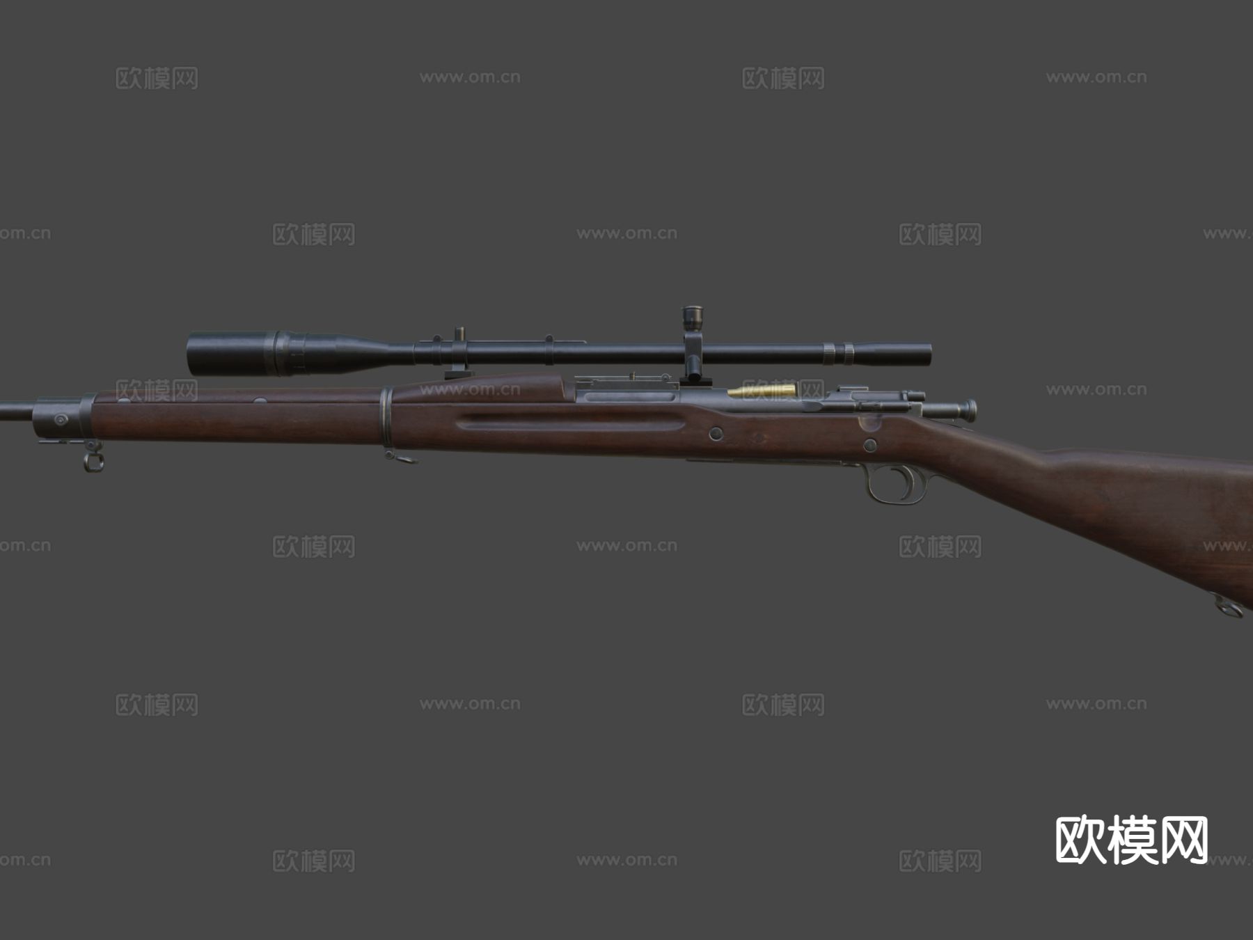 M1903A3狙击步枪su模型