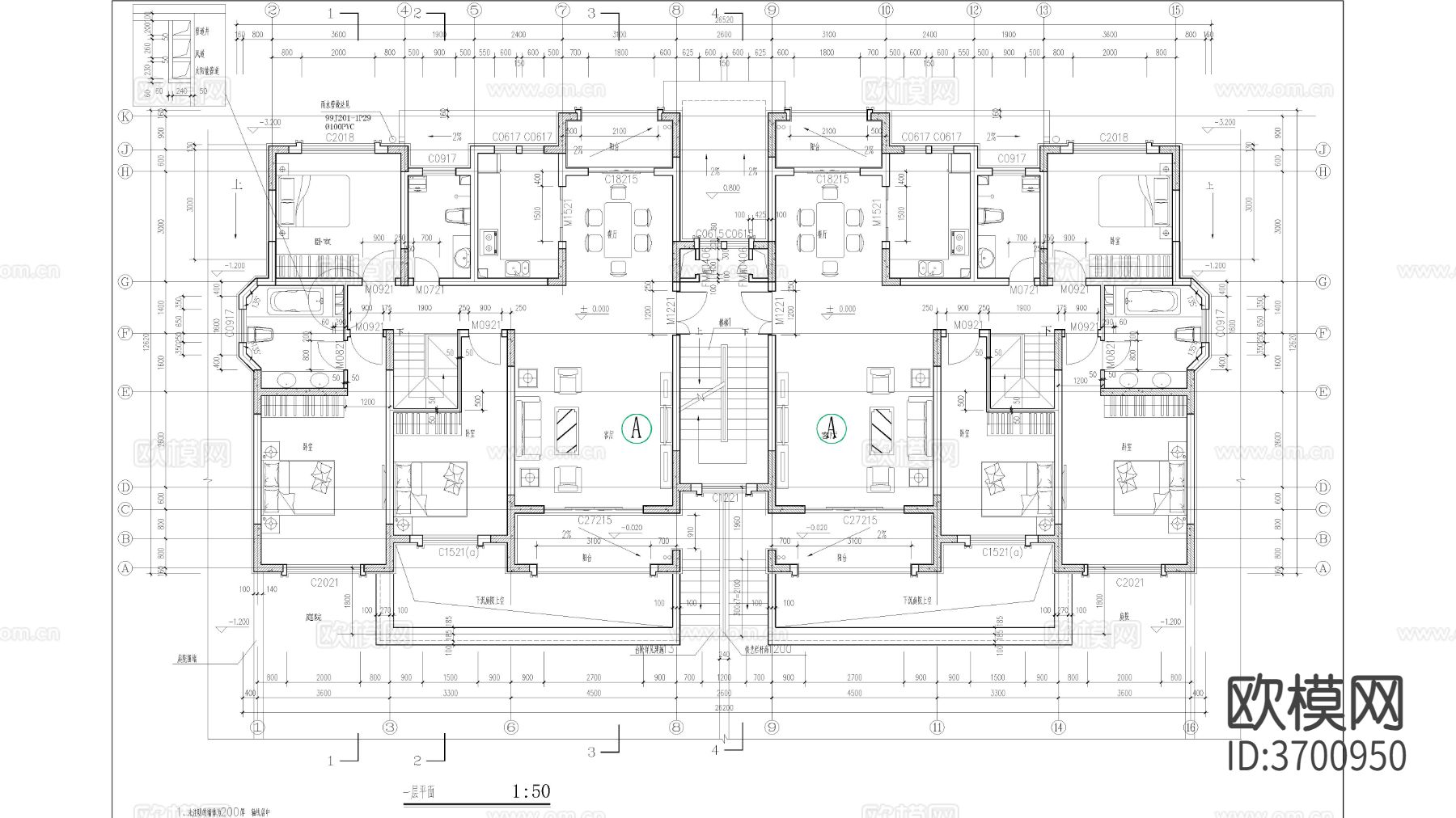 高层建筑 联排建筑 别墅建筑 小区建筑cad施工图