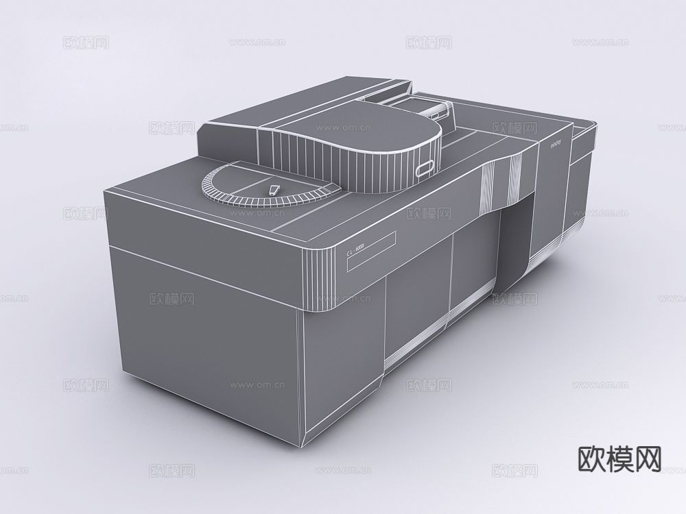 全自动化学发光分析仪3d模型