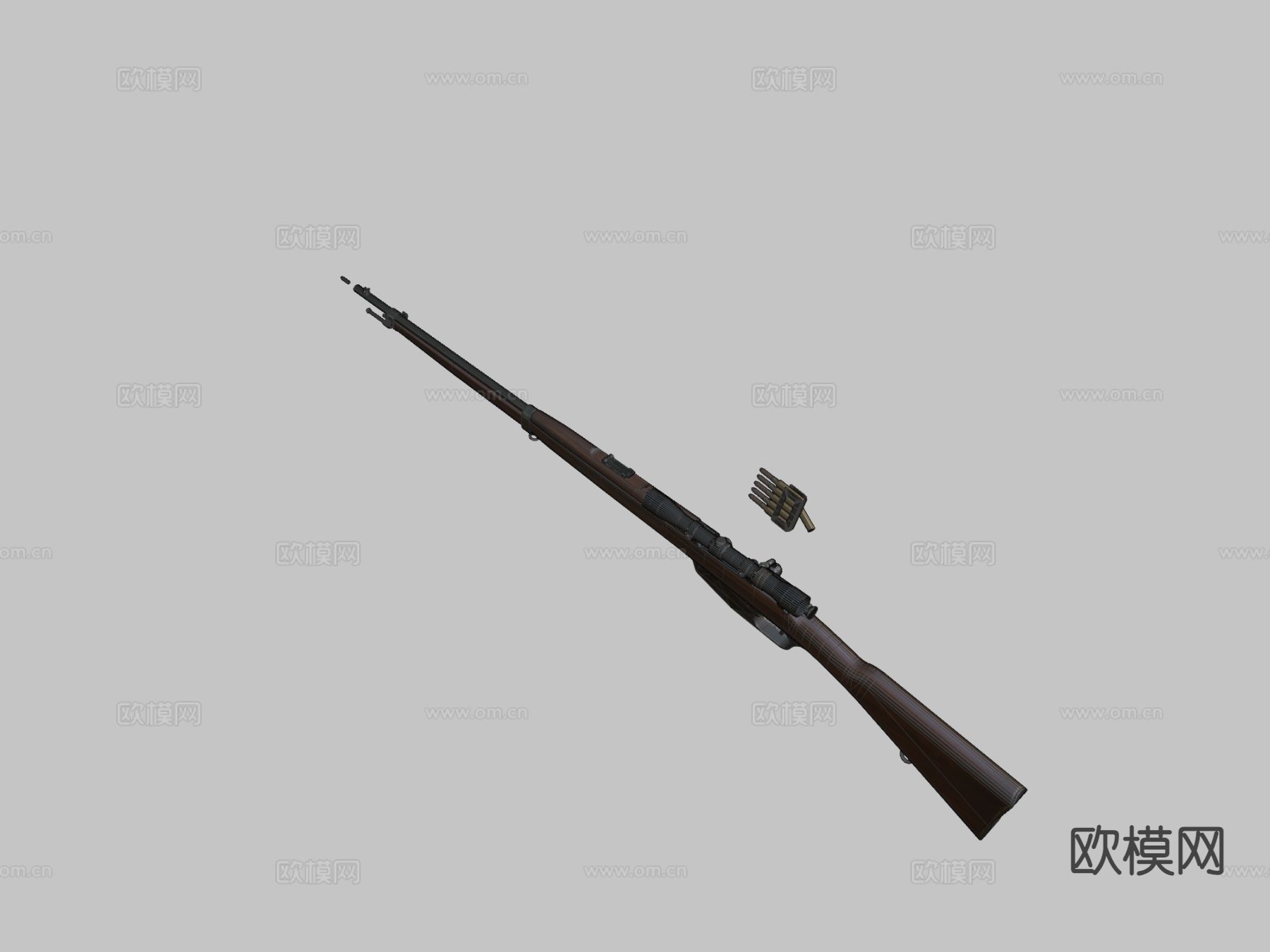 M1893栓动步枪su模型