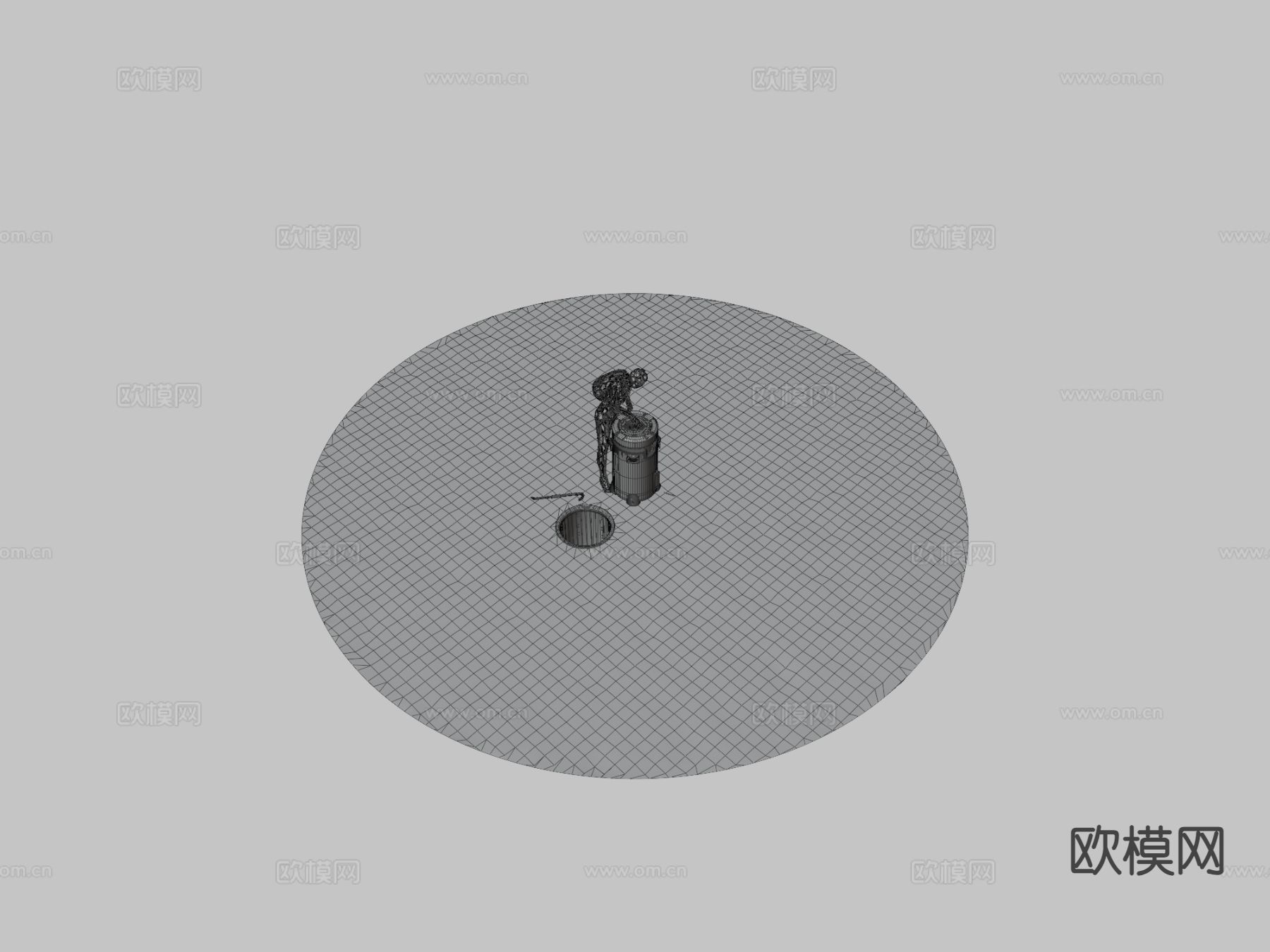 星际公民工作流程su模型下载（渲染图1）