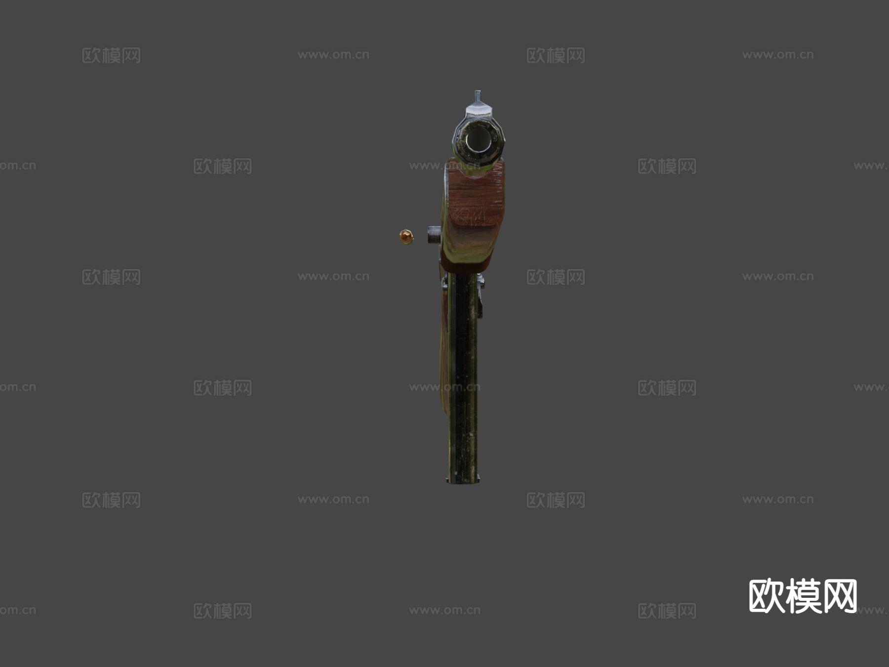 汤普森M1A1su模型下载（渲染图8）