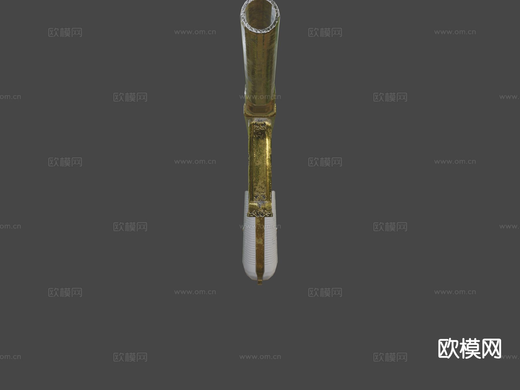 C96手枪su模型下载（渲染图6）