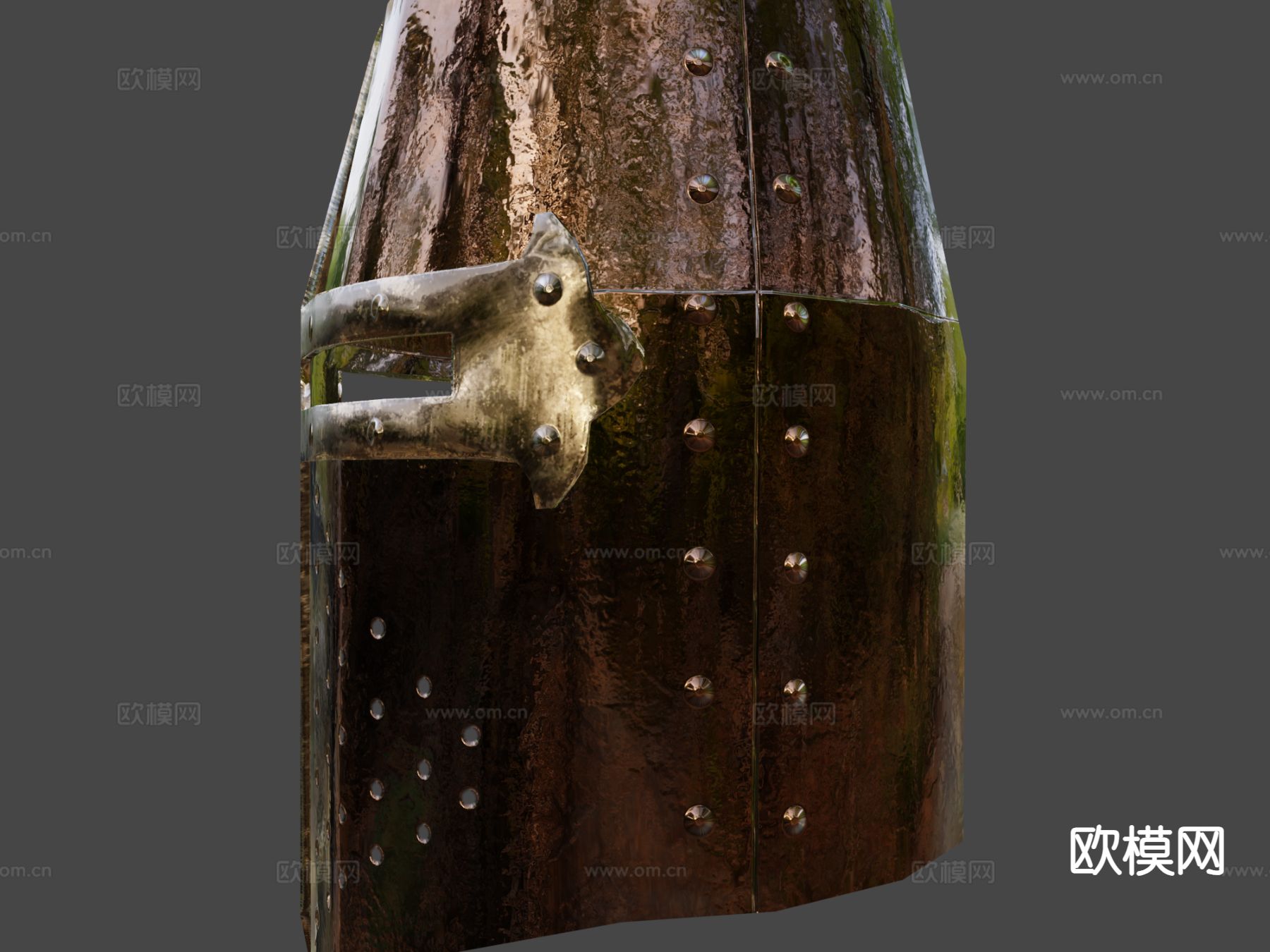 十字军头盔su模型下载（渲染图8）