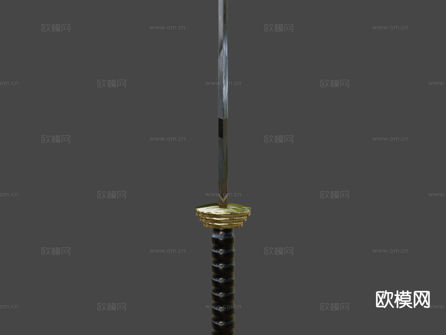 天堂之矛su模型下载（渲染图6）