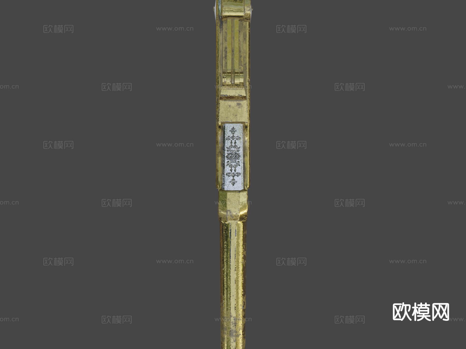 C96手枪su模型下载（渲染图5）