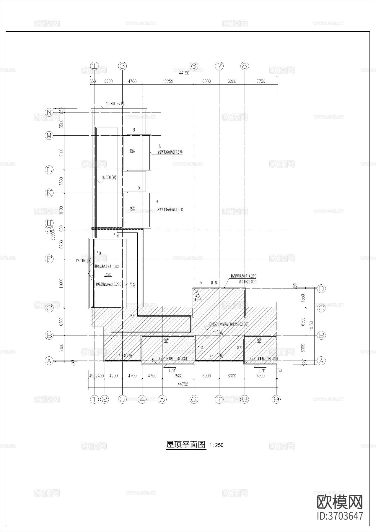 3层幼儿园CAD施工图