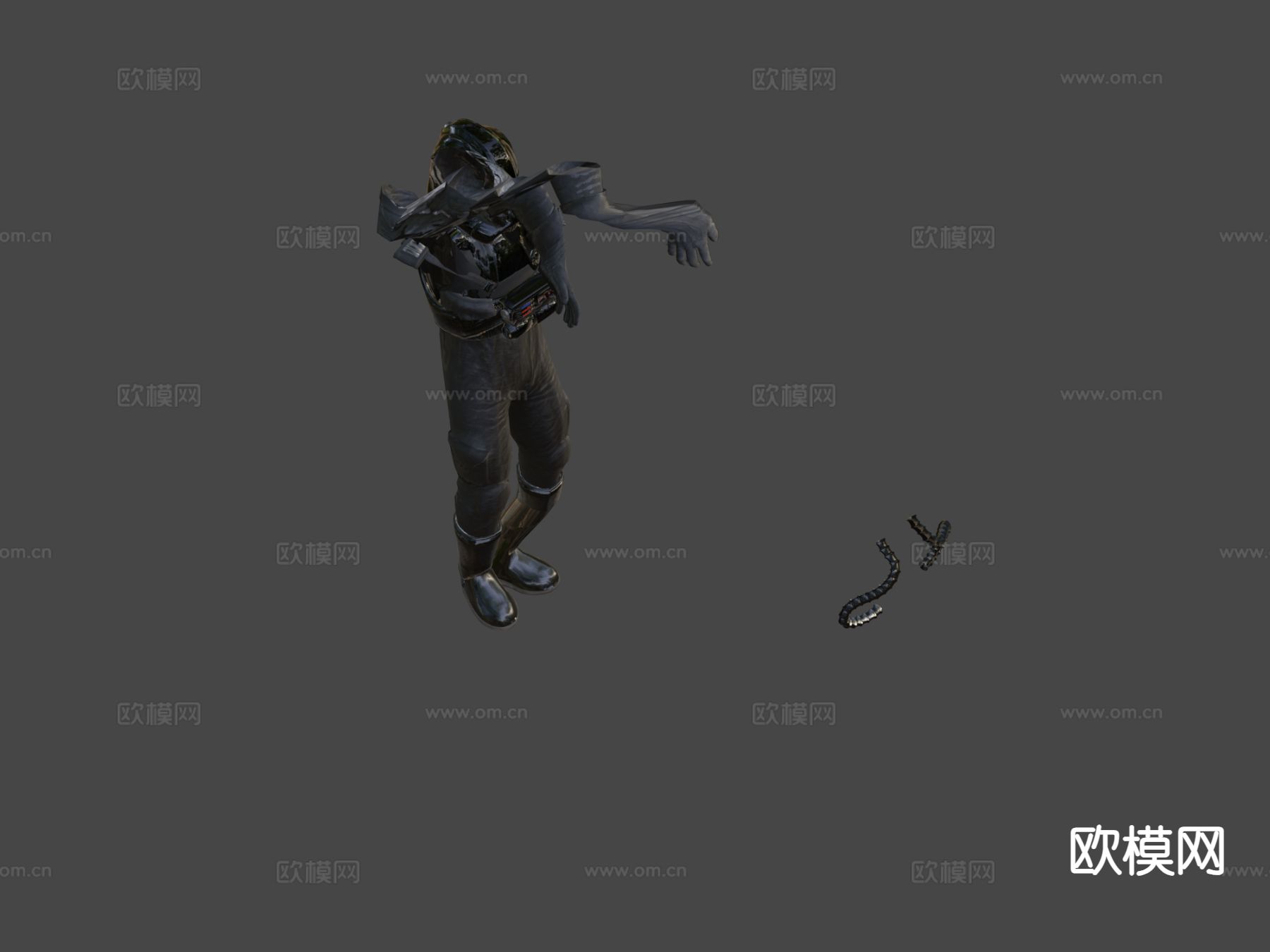 帝国V翼飞行员su模型下载（渲染图5）