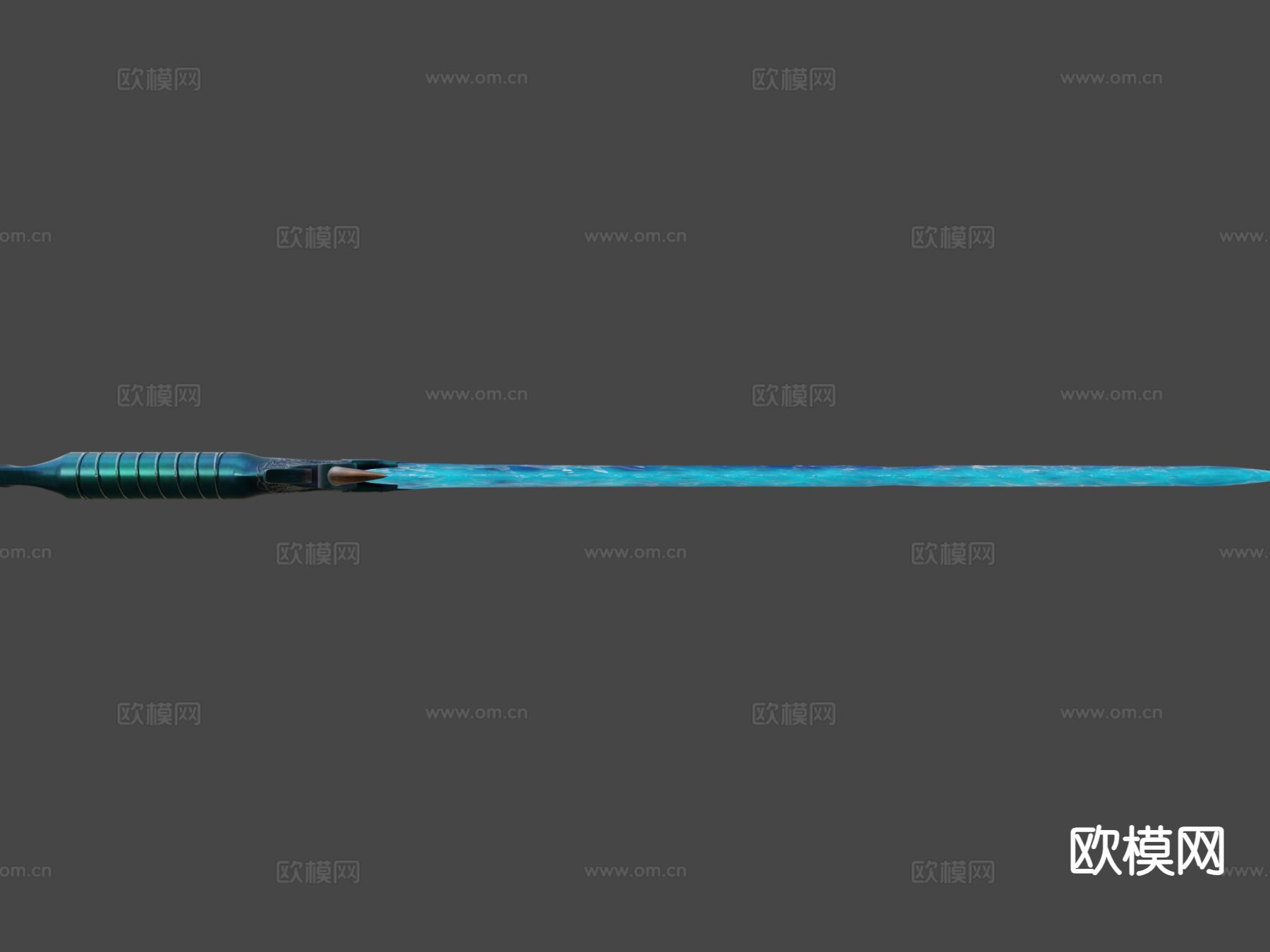 蓝色的剑su模型下载（渲染图7）