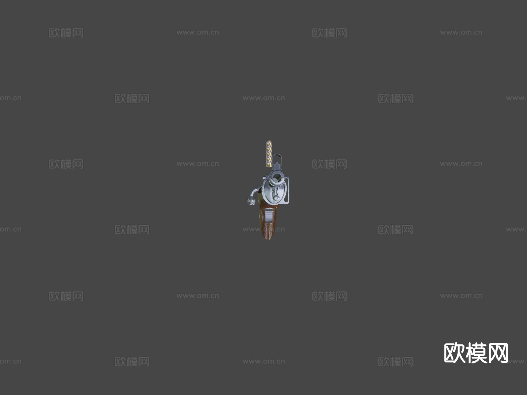 卡宾枪su模型下载（渲染图8）