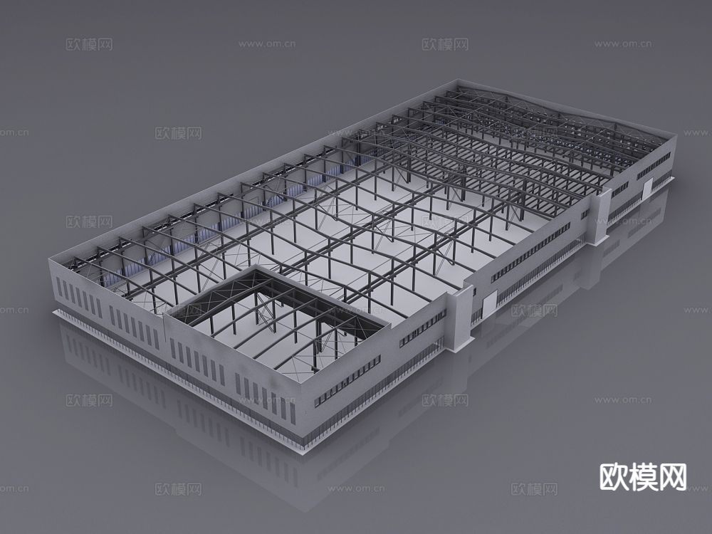 生产车间3d模型