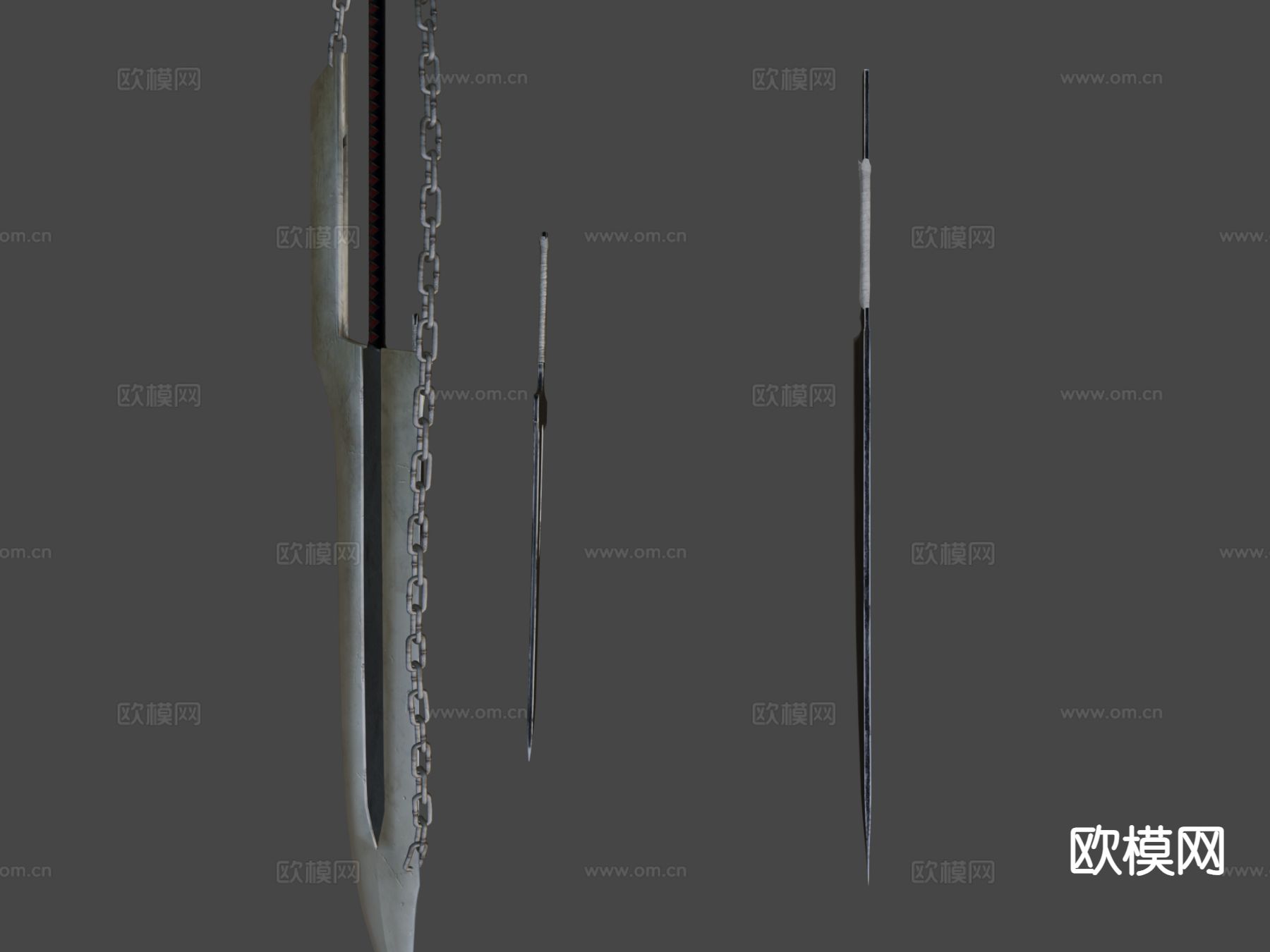 斩月su模型下载（渲染图8）