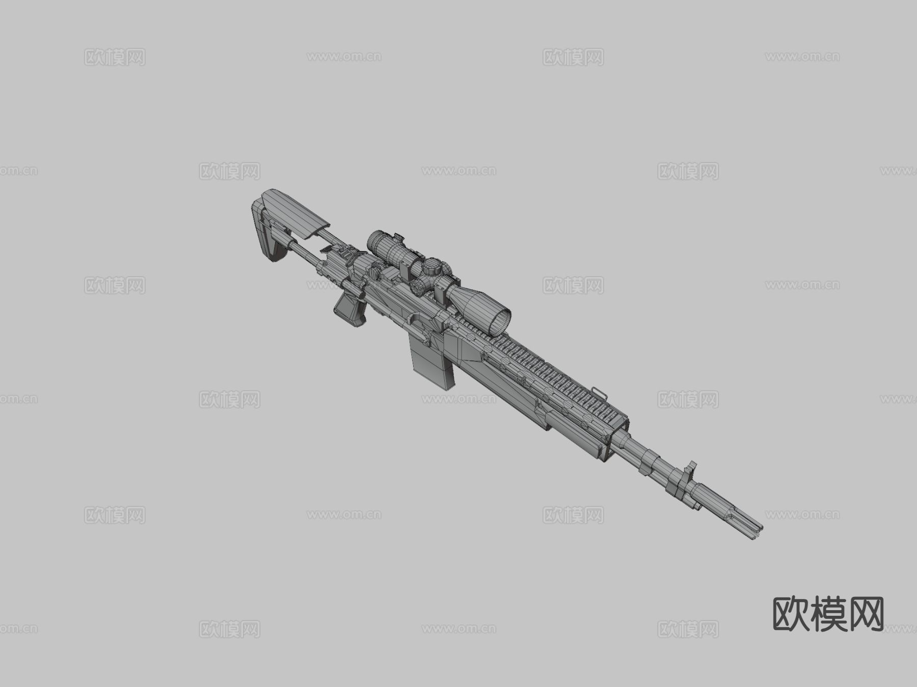 Mk 14增强战斗步枪su模型