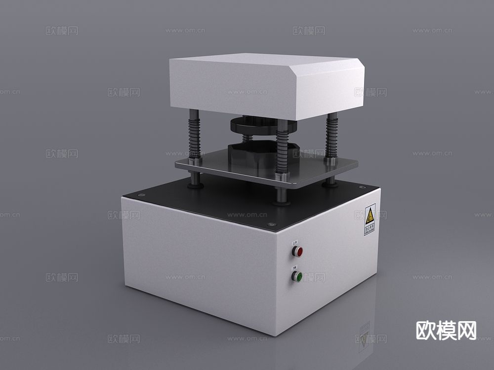 冲片机3d模型下载（渲染图2）