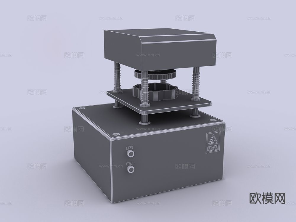冲片机3d模型下载（渲染图3）