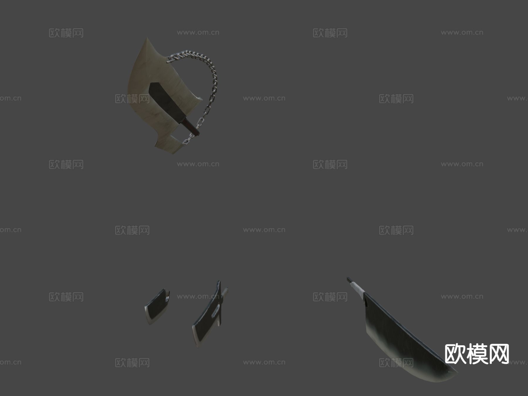 斩月su模型下载（渲染图5）