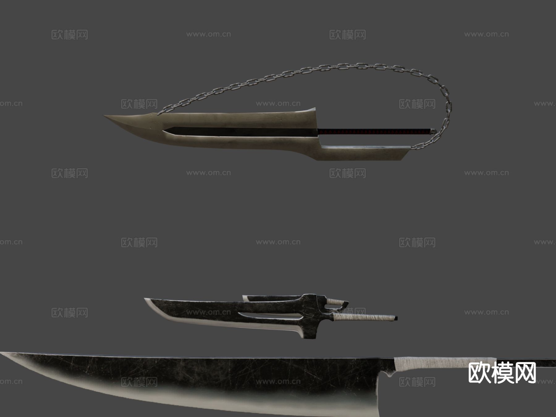 斩月su模型下载（渲染图6）