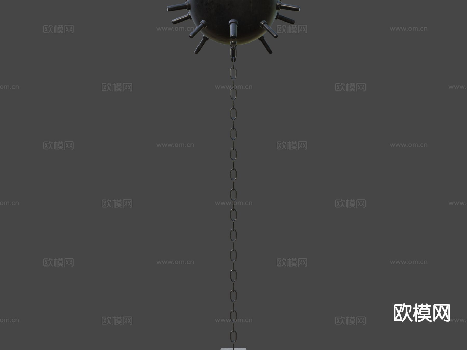 海军水雷su模型下载（渲染图8）