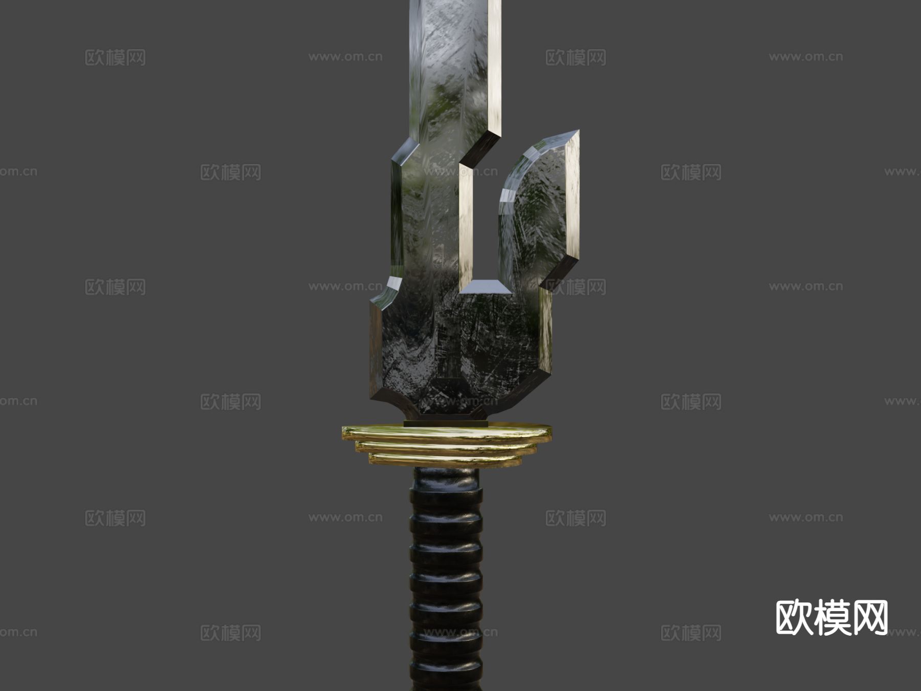 天堂之矛su模型下载（渲染图8）