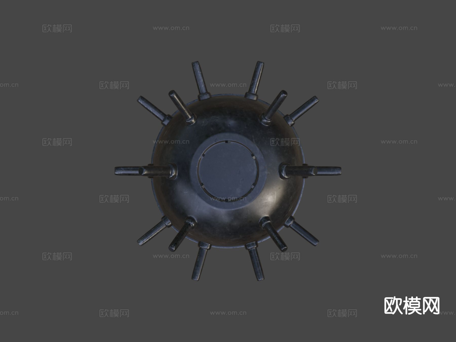 海军水雷su模型下载（渲染图6）