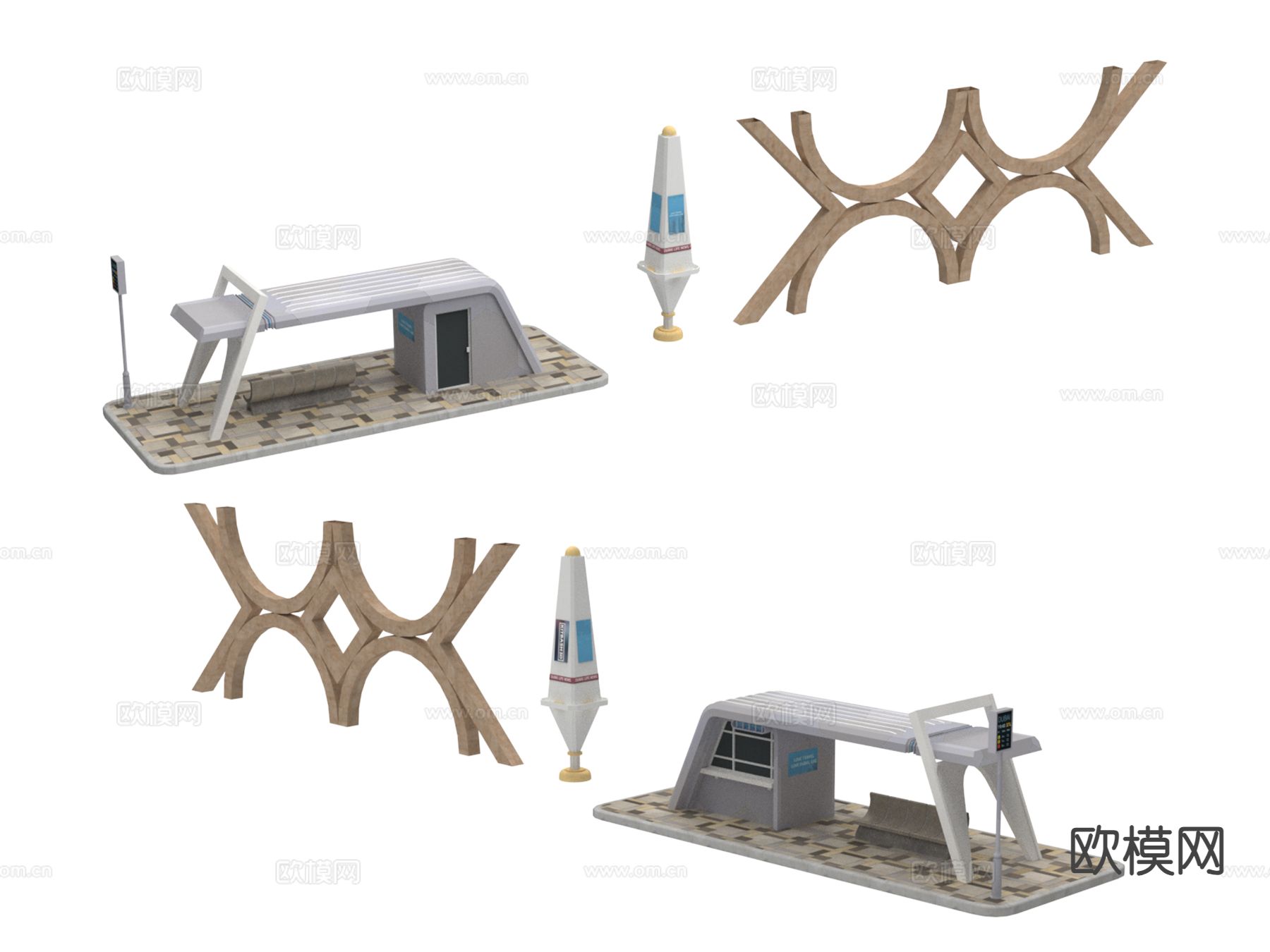 建筑构件3d模型