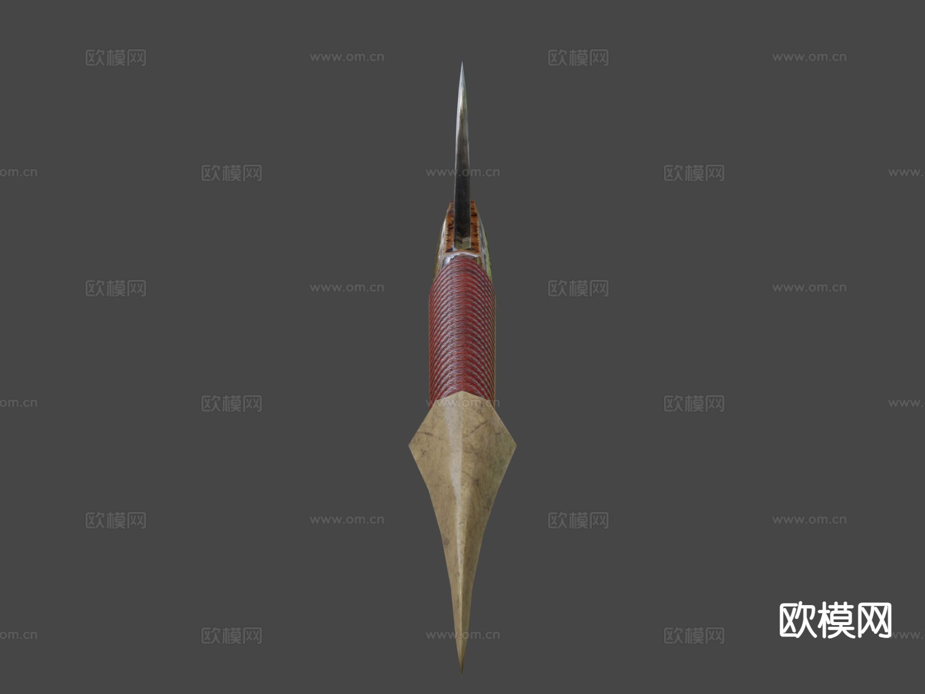 死亡地带系列-弯刀su模型下载（渲染图5）