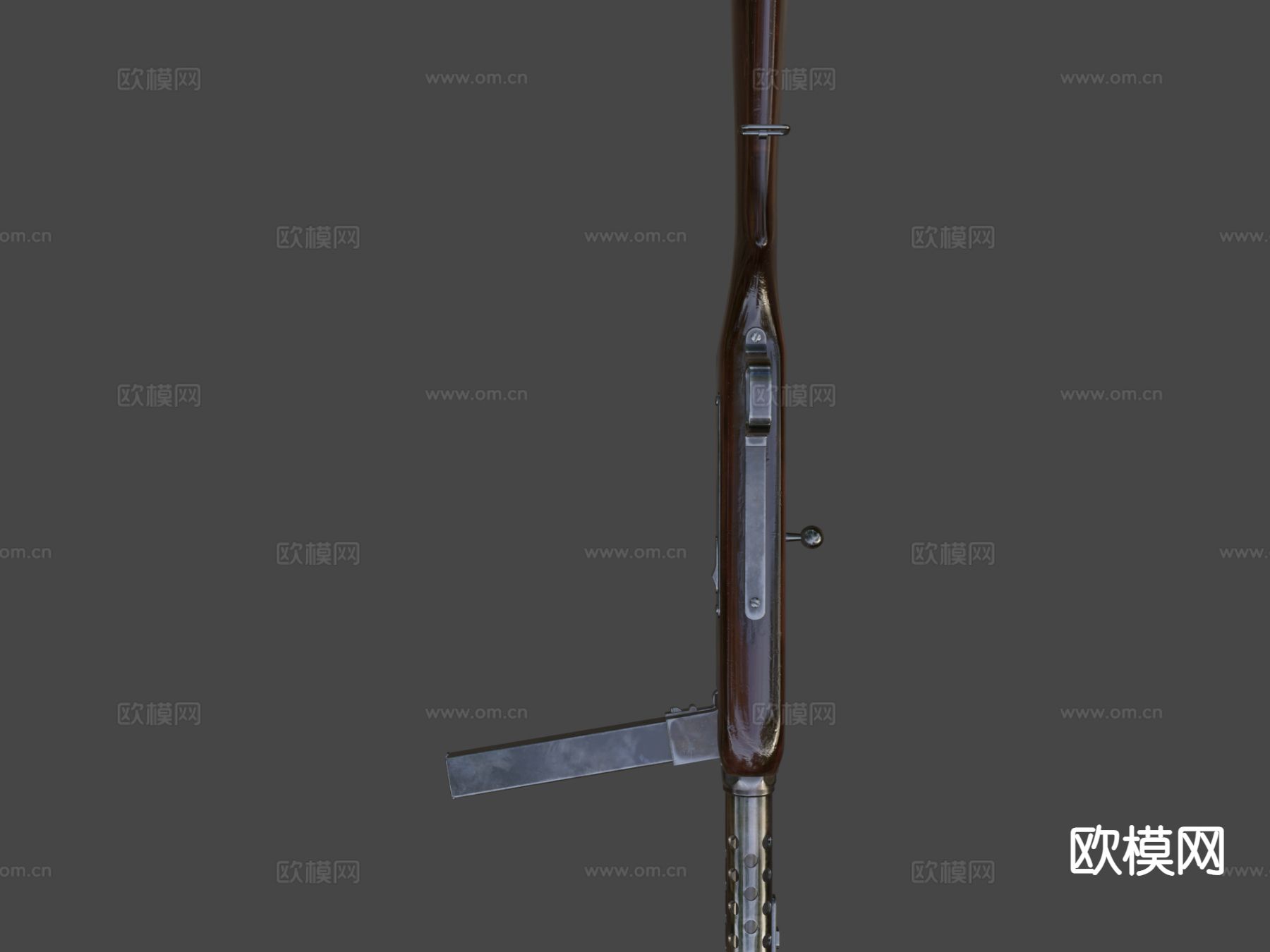 MP34步枪su模型下载（渲染图4）