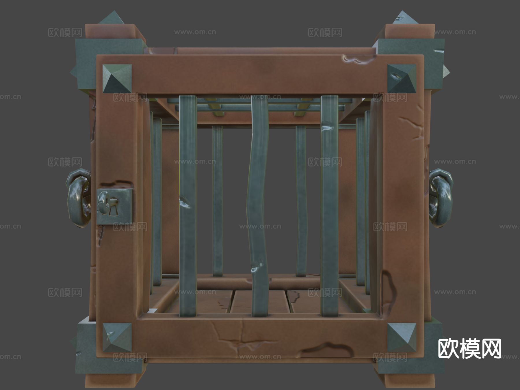 卡通笼子su模型下载（渲染图5）