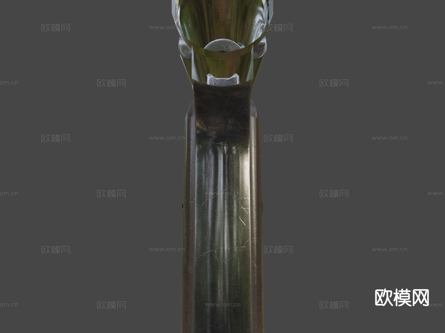 J.P.Sauer1913自型装手枪su模型下载（渲染图4）