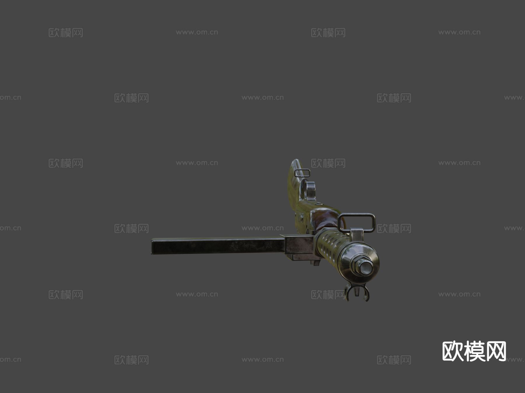 MP34步枪su模型下载（渲染图7）